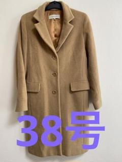 GERARD DARELウールコートイタリア製ウール65アンゴラ35