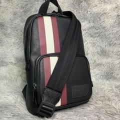 美品 近年モデル BALLY バリー ボディーバッグ ショルダーバッグ レザー