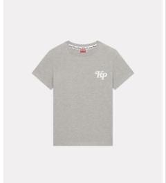 KENZO verdy ロゴTシャツ　レディース　M グレー　美品 KENZO VERDY MARKET EMBROIDERED CLASSIC TSHIRT PEARL GREY