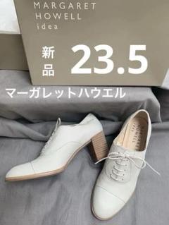 値下げ　新品未使用MARGARET HOWELL idea 白　革靴 2025年最新】MARGARET HOWELL idea カラー：ホワイト系