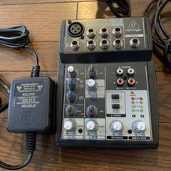 美品！完動品！XENYX1202FX取説・ACアダプター付き現在使用中