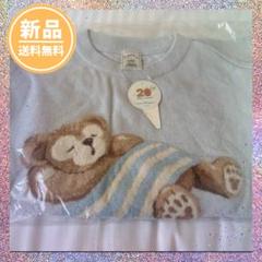 【1-2日発送】白 半袖上下 パジャマ ダッフィー ジェラートピケ ルームウェア 1-2日発送】水 半袖上下 ダッフィー ジェラートピケ パジャマ