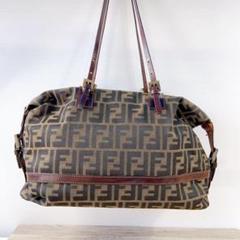 FENDI ズッキーノ　ズッカ　ボストンバッグ　トートバッグ　レザー　キャンバス 楽天市場】FENDI フェンディ ズッキーノ ズッカ柄 ボストン
