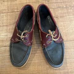 珍！新品レア日本未入荷 SEBAGO モカシン オイルドレザー×スエード 27