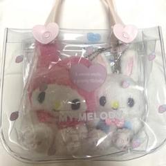 マイメロディ×リズムくんマスコットホルダー［tu661］ぬいぐるみ
