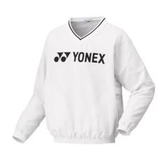 YONEX Vネックジャージ ホワイト