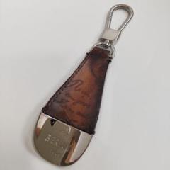 ベルルッティ フルスクリットレザー シューホーン キーリング OSSO Berluti(ベルルッティ) フルスクリットレザーシューホーン