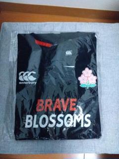 Canterbury BRAVE BLOSSOMS　黒　Tシャツ
