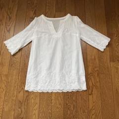 NEWYORKER ホワイト刺繍チュニック