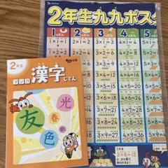 2年生 漢字学習マンガ & 九九ポスター チャレンジ2年生 小学講座