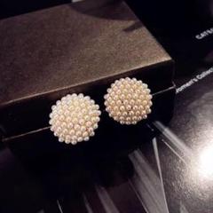【新品】パール Clip Earringsのサムネイル