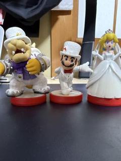 amiibo スーパーマリオ ウェディング　3体セット　バラ売りも可能です