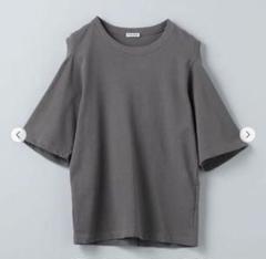 INSCRIRE×6(ROKU)COTTONHOLESHORTSLEEVETOP INSCRIRE×6(ROKU)COTTONHOLESHORTSLEEVETOP - メルカリ