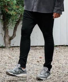 美品　CAMBIO サイドジップ　スウェットパンツ ストレッチ　サルエルパンツ