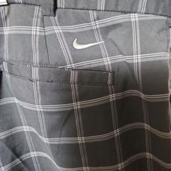 ナイキゴルフ NIKE GOLF ハーフパンツ ４２インチ ブラックチェック