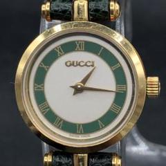 M428 稼動品 GUCCI シェリーライン QZ 白文字盤 レディース 腕時計
