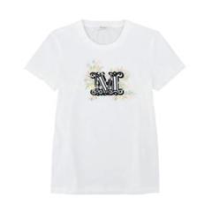 MAX MARA 花柄プリント Tシャツ 花柄 Max Mara(マックスマーラ) Tシャツ・カットソー(レディース