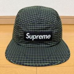 Supreme 2-Tone Ripstop Camp Cap ブラック
