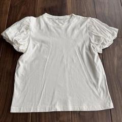 ZARA ザラ　パフスリーブトップス　ホワイト　美品