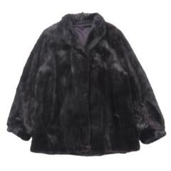 未使用級 メンズ グラマミンク シェアード ファーコート リアルファー L相当 美品】リアルファーコート XL相当 ミンクファー - メルカリ