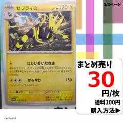 (残4) 1枚 ゼブライカ 024 sv4M 30円×枚