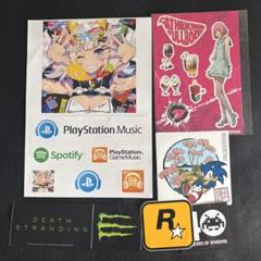 ゲーム関連ステッカー 6種セット　／デスストランディング　ロックスター