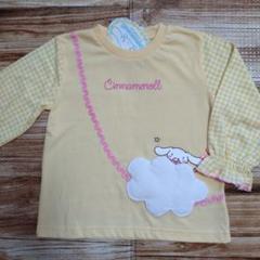 新品 未使用 サンリオ シナモロール 長袖Tシャツ ロール 女の子 100