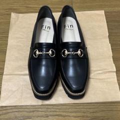フィン Fin ビットローファー【低反発スポンジ入り】 （ブラック