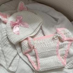 ニューボーンフォト　うさぎ