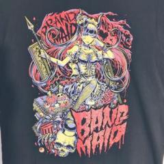 Tシャツ 黒 バンT バンドメイド KAgaMIデザイン Lサイズ