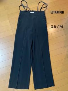 超美品☆【ESTNATION】ストラップ ストレートパンツのサムネイル