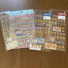こげぱん　ちいさいシール4枚
