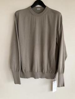 A.PRESSE Cotton Knit L/S T-Shirt SAGE 3