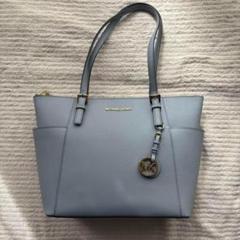 MICHAEL KORS ジェットセットアイテム 肩掛け トートバッグ ブルー