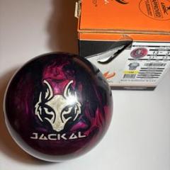 【中古】ボウリングボール モーティブ クリムゾンジャッカル 13ポンド03オンス 中古】ボウリングボール モーティブ クリムゾンジャッカル 13