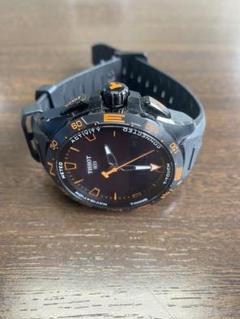 TISSOT T-Touch ブラック/オレンジ デジタル腕時計のサムネイル