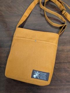 帆布のポシェット*サコッシュ*ショルダーバッグ★ハンドメイド