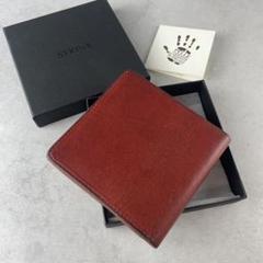入手困難✨ シュリンクス 薄い財布 ヒトエ 折財布 レザー レッド系 入手困難✨ シュリンクス 薄い財布 ヒトエ 折財布 レザー レッド