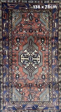 豪華で新しい ヘリーズ産 150×101cm ペルシャ絨毯 - ラグ/カーペット 買い販促品 ヘリーズ産 150×101cm ペルシャ絨毯 ラグ