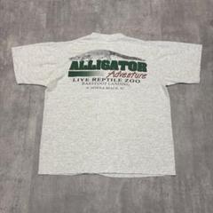 90s ALL Sprot USA製　Tシャツ　アリゲーター　ワニ　アニマル