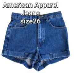 American Apparel jeans ホットパンツ size26