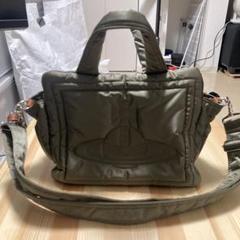 ヴィヴィアン ウエストウッド トートバッグ グリーン ショルダー
