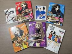 5冊 けいおん！ 1〜4巻 college 帯 ポストカード 漫画 アニメ 特典