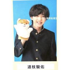 なにわ男子 道枝駿佑 厚紙 切り抜き 証明写真風