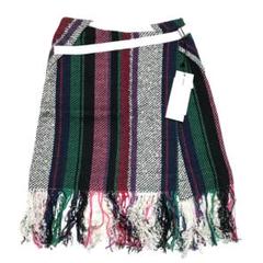 SACAI フリンジ スカート　マルチ　定価61600円 ツイード サカイ SACAI フリンジ スカート マルチ 定価61600円 ツイード サカイ