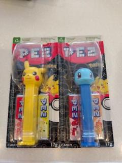 海外版★★★ポケモン　ピカチュウ　ゼニガメ　PEZ