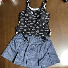 子供 水着 150 ピンクラテ 4点セット 美品