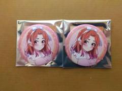 彼女、お借りします かのかり ドレス 缶バッジ 墨 2個セット