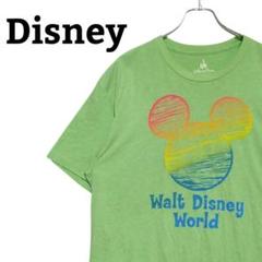 【ミッキーシルエット ビッグサイズ】Disney ディズニー 半袖 シャツ