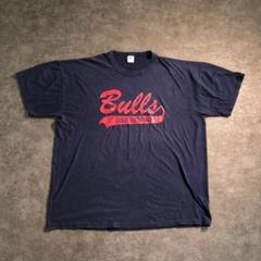 【RUSSELL ATHLETIC】プリントTシャツ 古着used 紺 TSM1